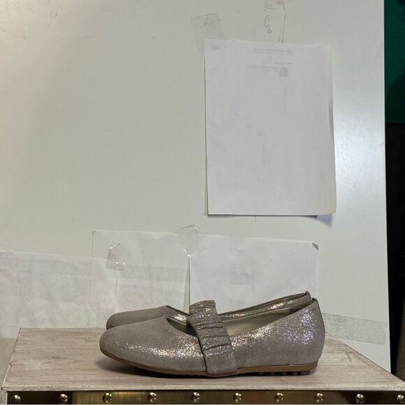 Matt Bernson Silver Flats size 7 new - Picture 4 of 6